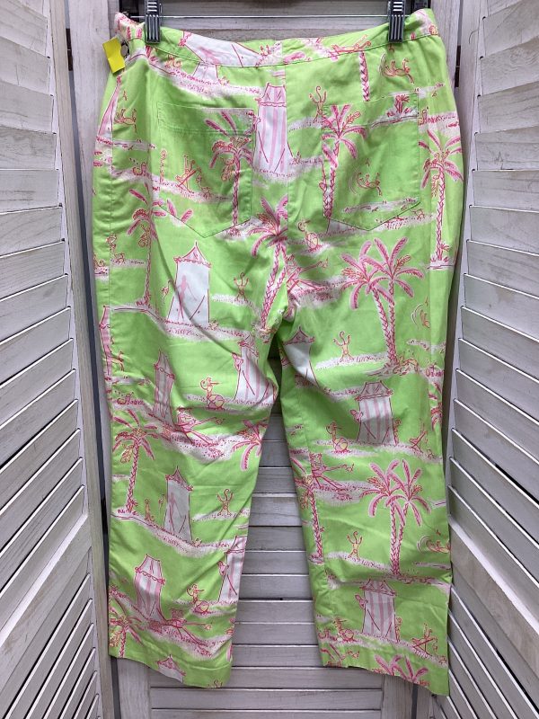 Capris By Lilly Pulitzer In Multi-colored, Size: 8 Online Hot Sale - Image 2