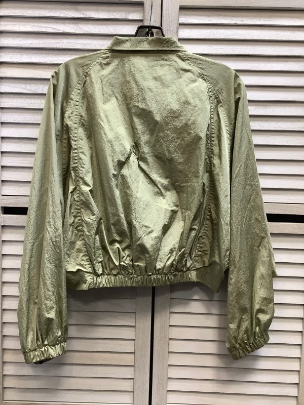 Coat Raincoat By Forever 21 In Green, Size: S For Cheap - Image 2