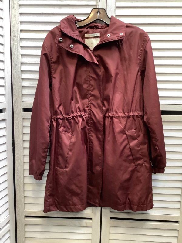 Jacket Windbreaker By A New Day In Purple, Size: Xs Fashion