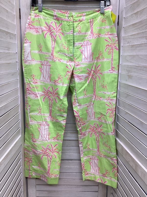 Capris By Lilly Pulitzer In Multi-colored, Size: 8 Online Hot Sale
