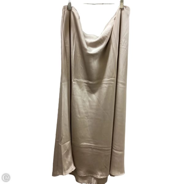 Skirt Maxi By A New Day In Beige, Size: 3x Cheap