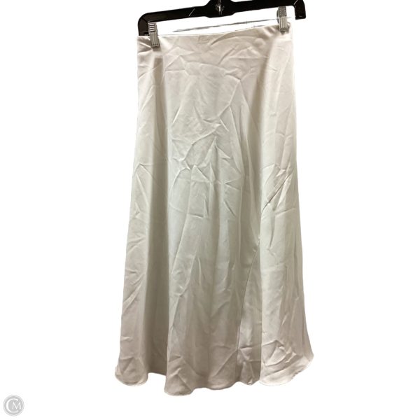 Skirt Midi By A New Day In White, Size: 2x For Discount