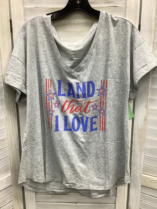Top Short Sleeve Basic By Cato  Size: L Supply