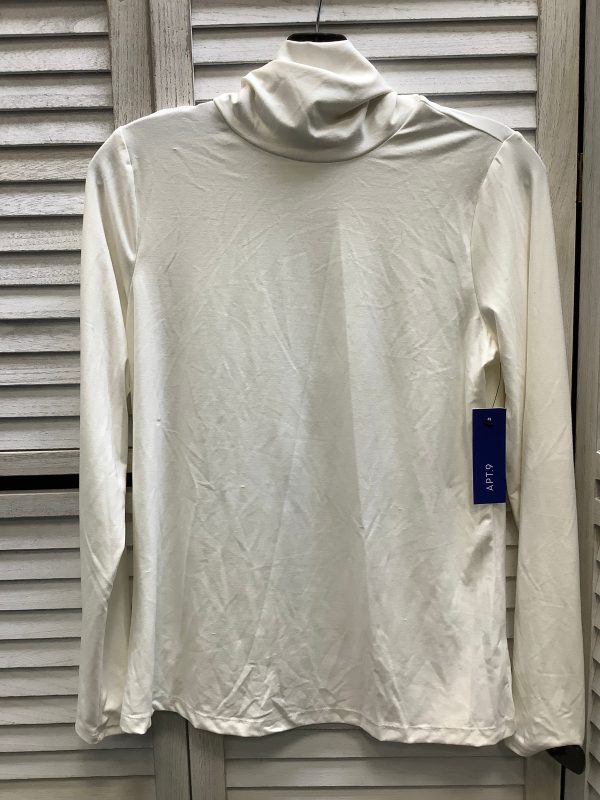 Top Long Sleeve By Apt 9 In White, Size: S Sale