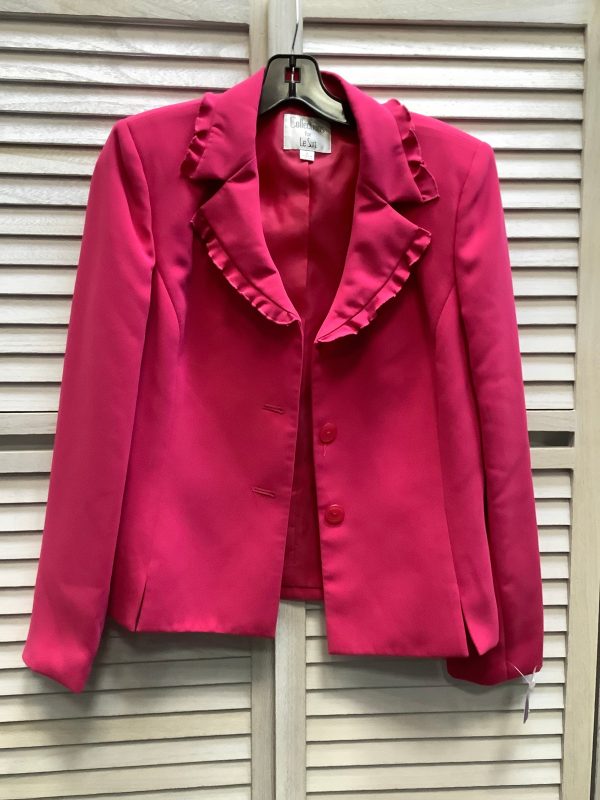 Pink Blazer Le Suit, Size 6 Fashion