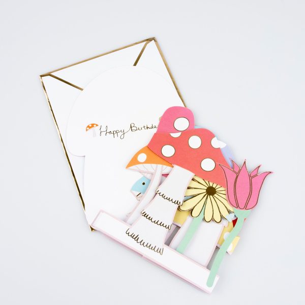 Mushroom Concertina Card on Sale - Image 3