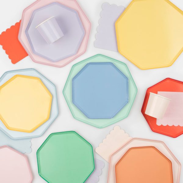 Summer Sky Blue Tumbler Cups (x 8) Supply - Image 3