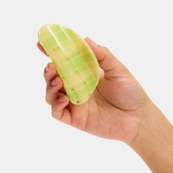 Suki Claw in Lime + Cream Plaid on Sale - Image 3